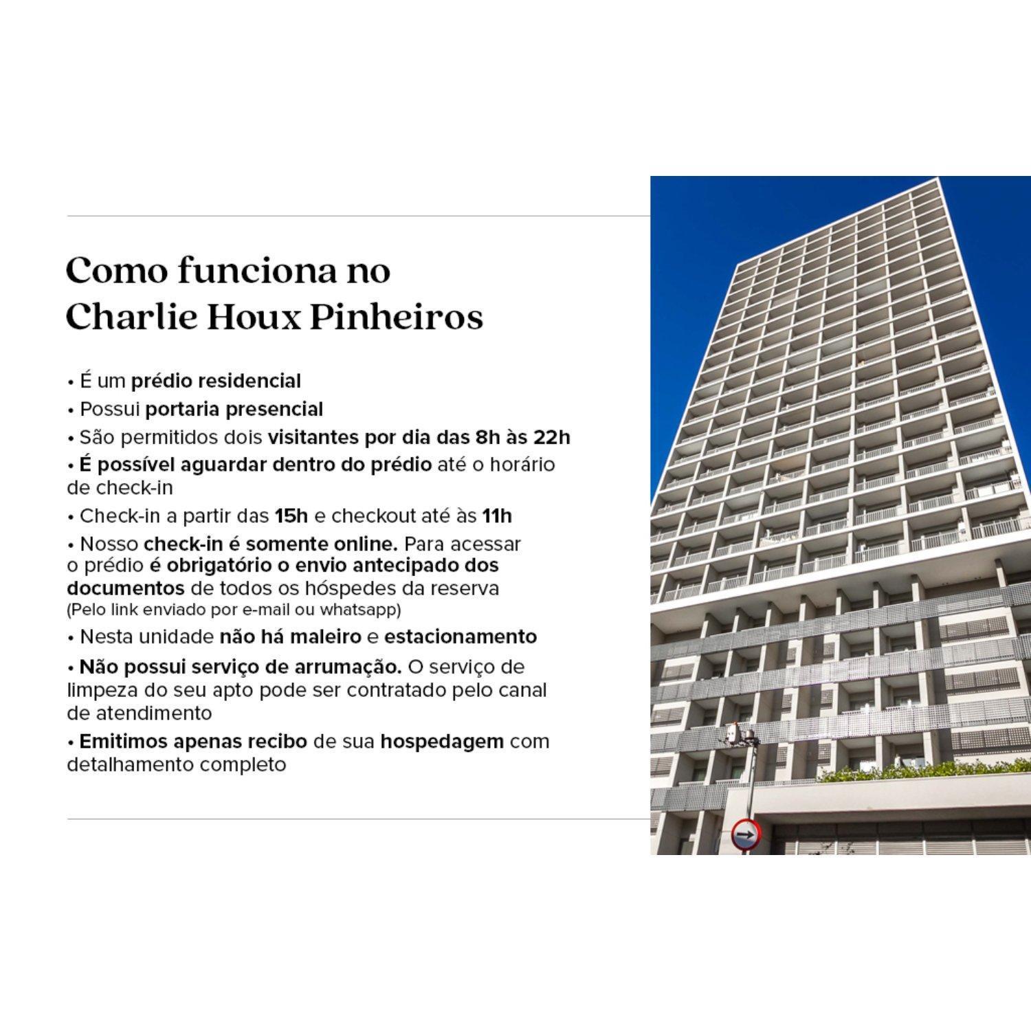 Апартаменты Charlie Houx Pinheiros Сан-Пауло Экстерьер фото