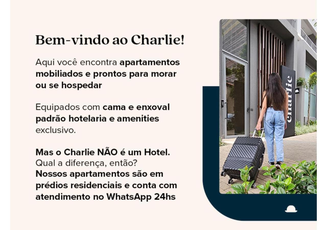 Апартаменты Charlie Houx Pinheiros Сан-Пауло Экстерьер фото